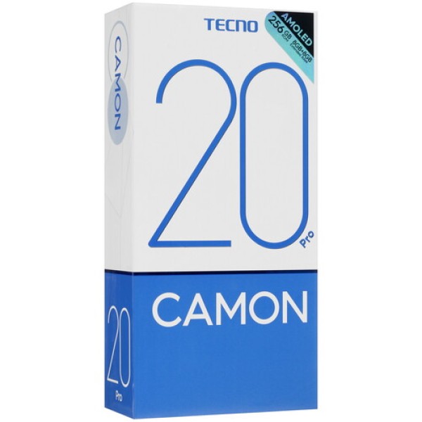 6.7" Смартфон Tecno CAMON 20 Pro 4G 256 ГБ голубой
