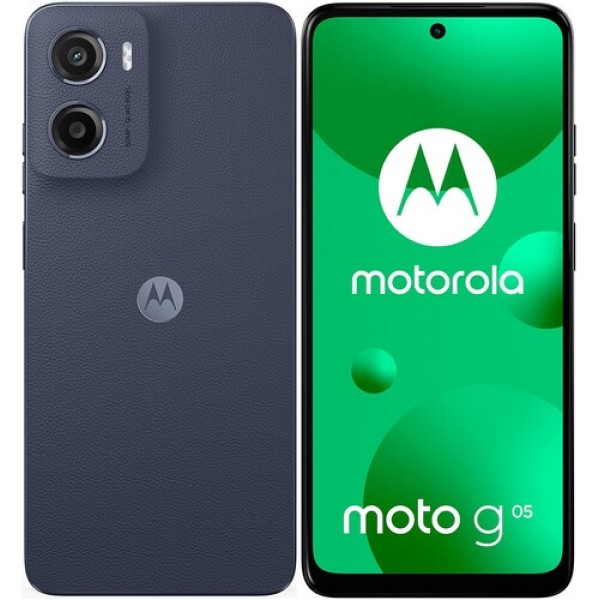 6.67" Смартфон Motorola Moto G05 128 ГБ синий