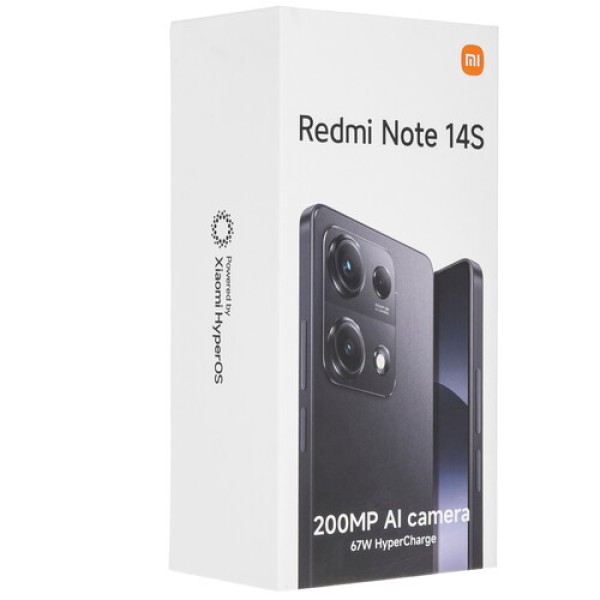 6.67" Смартфон Xiaomi Redmi Note 14S 512 ГБ черный