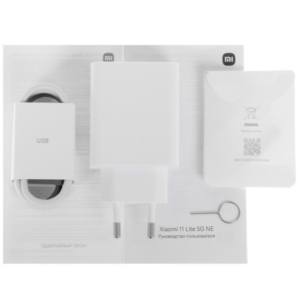 Смартфон Xiaomi 11 Lite 5G NE 8/128Gb [6,55"/5G/NFC/Cam64Mpx/4250mAh/Truffle Black]