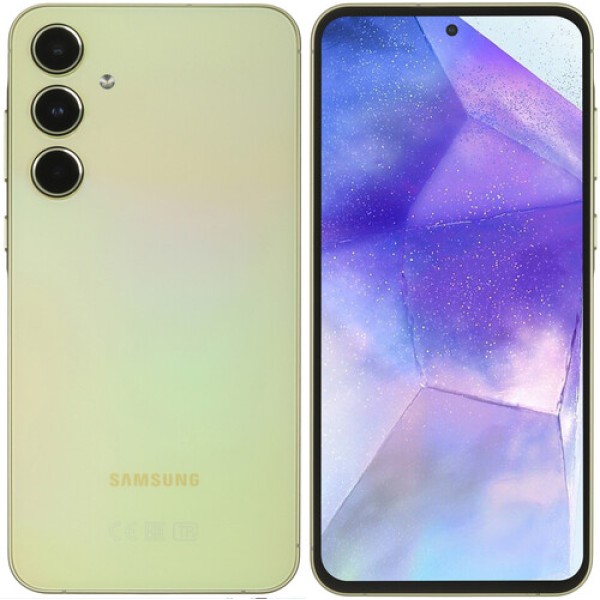 6.6" Смартфон Samsung Galaxy A55 256 ГБ желтый