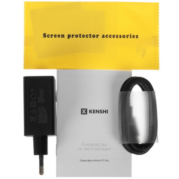 6.58" Смартфон KENSHI Armor P1 Pro 256 ГБ черный