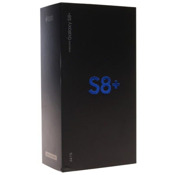 Смартфон Samsung Galaxy S8+ 6.2" 64Gb Black 8x2,3Ghz/4096Mb/2960x1440/sAMOLED/2SIM/LTE/Cam12/3500mAh/Android 7.0