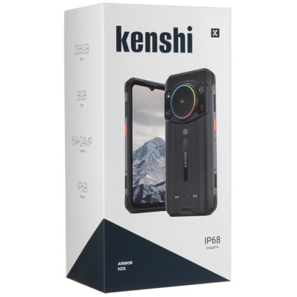 6.58" Смартфон KENSHI Armor H2s 256 ГБ черный