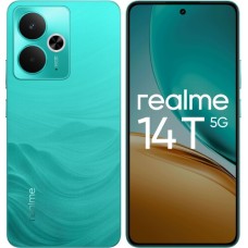 6.67" Смартфон realme 14T 256 ГБ зеленый