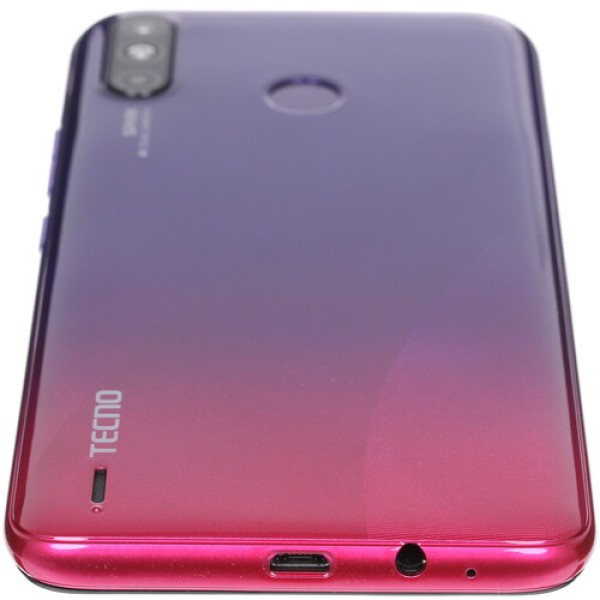 Смартфон Tecno Spark 4 Air 6.088" 32Gb Hiller Purple MT6761/4x2,0Ghz/2048Mb/1560x720/2SIM/LTE/Cam13+0.8/3000mAh/Android 9