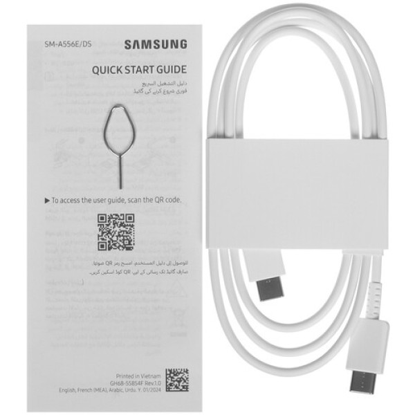 6.6" Смартфон Samsung Galaxy A55 128 ГБ желтый