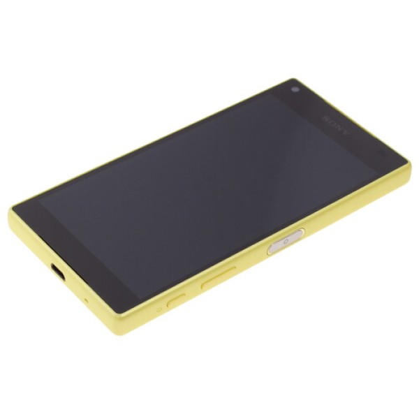 Смартфон Sony XPERIA Z5 Compact 4.6" 32GbYellow 8(4x2/4x1.5Ghz)/2048Mb/1280x720/IPS/3G/LTE/GPS/NFC/Cam23/2700mAh/And5.1