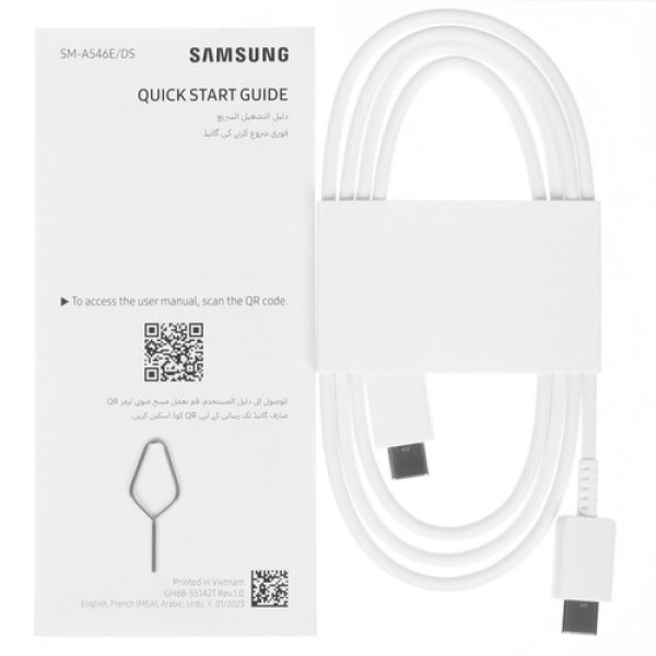 6.4" Смартфон Samsung Galaxy A54 5G 256 ГБ белый