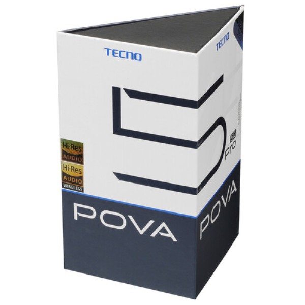 6.8" Смартфон Tecno POVA 5 Pro 5G 128 ГБ серебристый