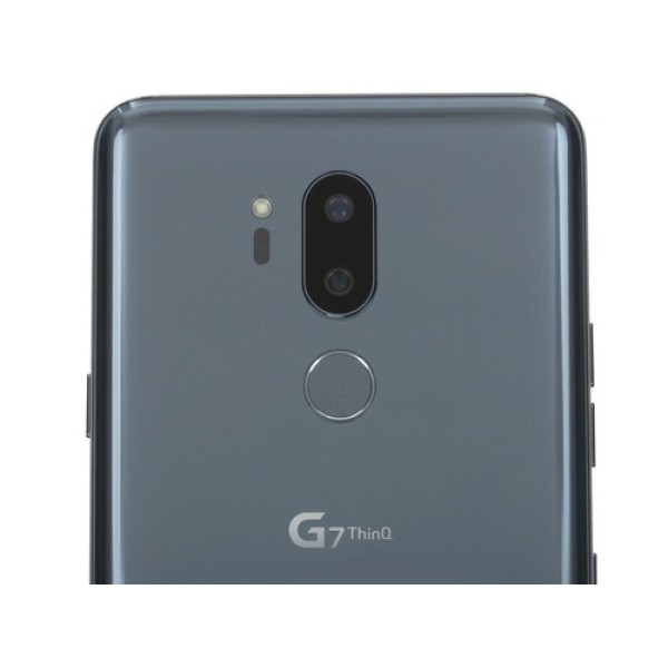 Смартфон LG G7 6.1" 64Gb Grey 8(4x2,8Ghz+4x1,8Ghz)/4096Mb/3120x1440/IPS/NFC/2SIM/LTE/Cam16+16/3000mAh/Android 8.0
