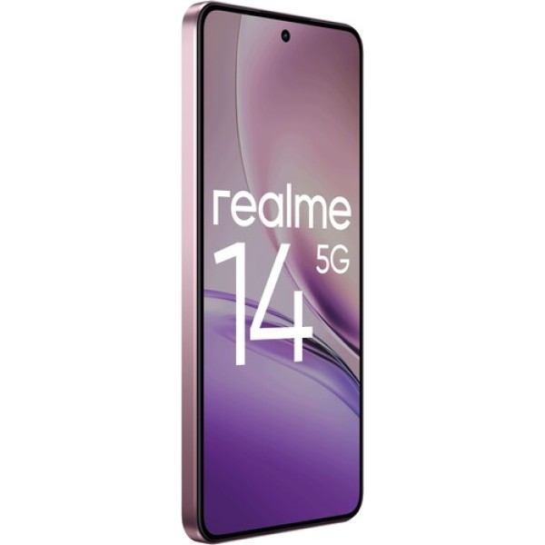 6.67" Смартфон realme 14 256 ГБ розовый