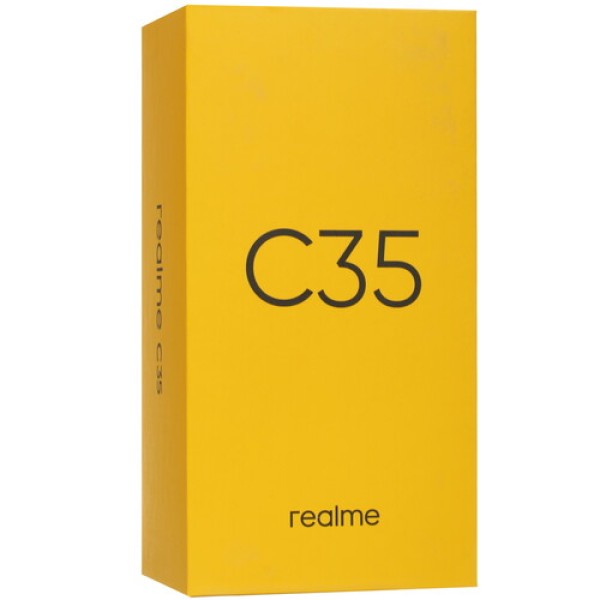 6.6" Смартфон realme C35 64 ГБ зеленый