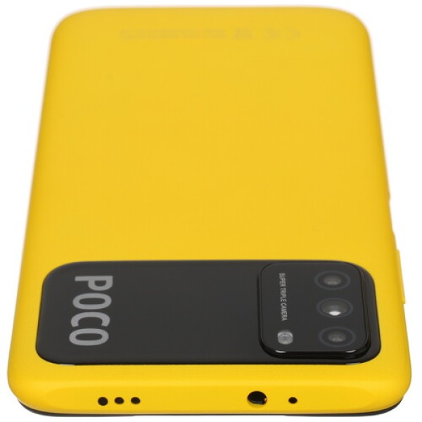 Смартфон POCO M3 4/64Gb [6,53"/LTE/Cam48Mpx/6000mAh/Yellow]