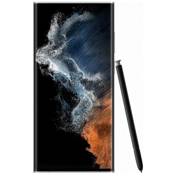 Смартфон Samsung Galaxy S22 Ultra 12/256Gb [6,8"/5G/NFC/Cam108+12+10+10Mpx/5000mAh/Белый]