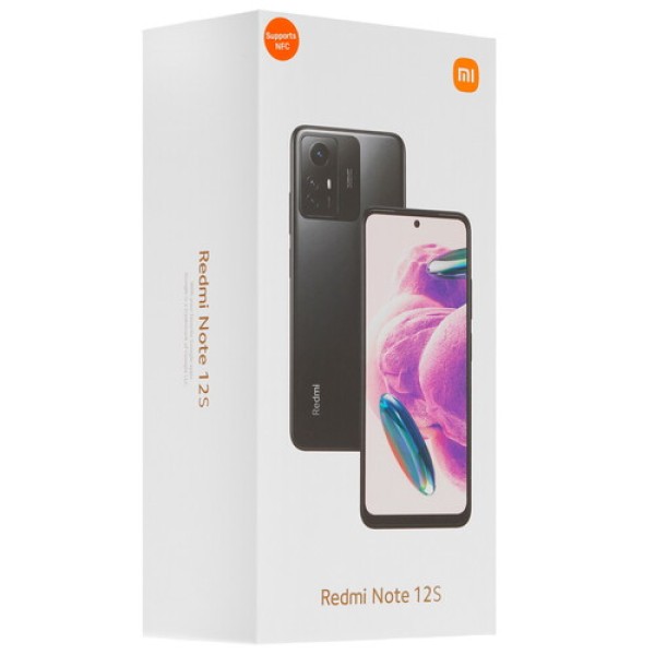 6.43" Смартфон Xiaomi Redmi Note 12S 256 ГБ черный