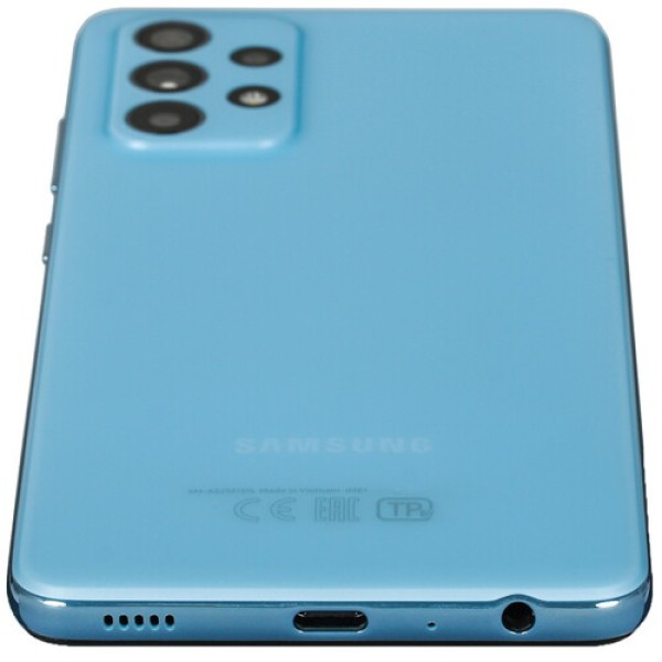 Смартфон Samsung Galaxy A52 8/256Gb [6,5"/LTE/NFC/Cam64+12+5+5/4500mAh/Blue]