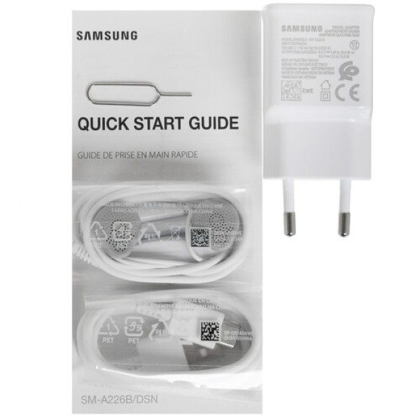 Смартфон Samsung Galaxy A22 5G 128Gb [6,6"/5G/NFC/Cam48+5+2Mpx/5000mAh/серый]