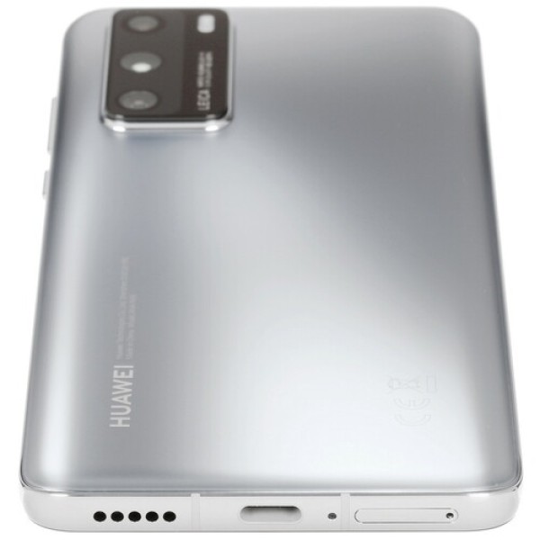 Смартфон Huawei P40 6.1" Silver 128Gb Kirin 990 5G/8Gb/2340x1080/OLED/Cam50+16+8/32Mp/3800mAh/Android 10