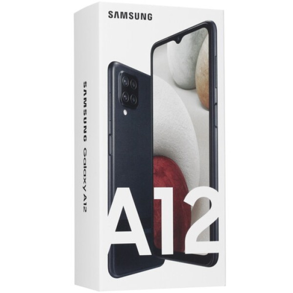 6.5" Смартфон Samsung Galaxy A12 64 ГБ черный (А125F)