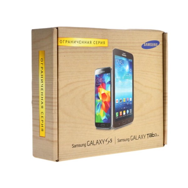 Смартфон Samsung SM-G900 Galaxy S5 5.1" 16Gb Blue + Планшет Samsung Tab 3 Lite 4x2.5Ghz/2048Mb/1920x1080/SAmoled/3G/LTE