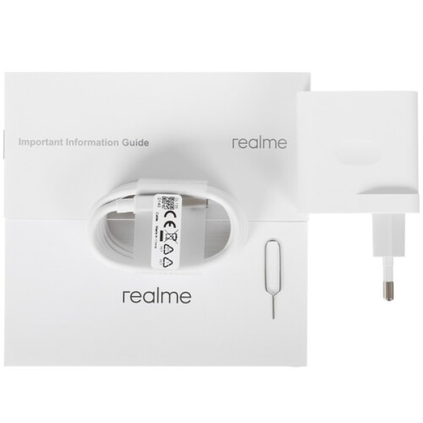 Смартфон realme 7 6.5" 128Gb White MTK Helio G95/8(2x2.05Ghz+6x2.0Ghz)/8Gb/2400x1080/2SIM/LTE/Cam48+8+2+2/5000mAh/Android 10