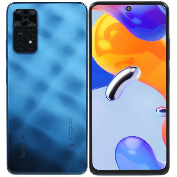 Смартфон Xiaomi Redmi Note 11 Pro 5G 8/128Gb [6.67"/5G /NFC/Cam108Mpx/5000mAh/Atlantic Blue]