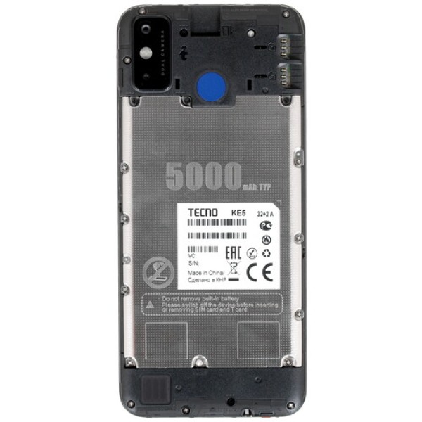 6.52" Смартфон Tecno SPARK 6 Go 32 ГБ синий
