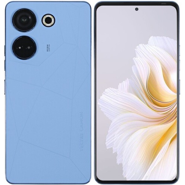 6.7" Смартфон Tecno CAMON 20 Pro 4G 256 ГБ голубой