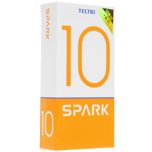 6.56" Смартфон Tecno SPARK 10 128 ГБ белый