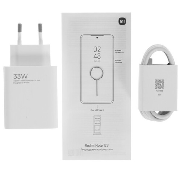 6.43" Смартфон Xiaomi Redmi Note 12S 256 ГБ черный