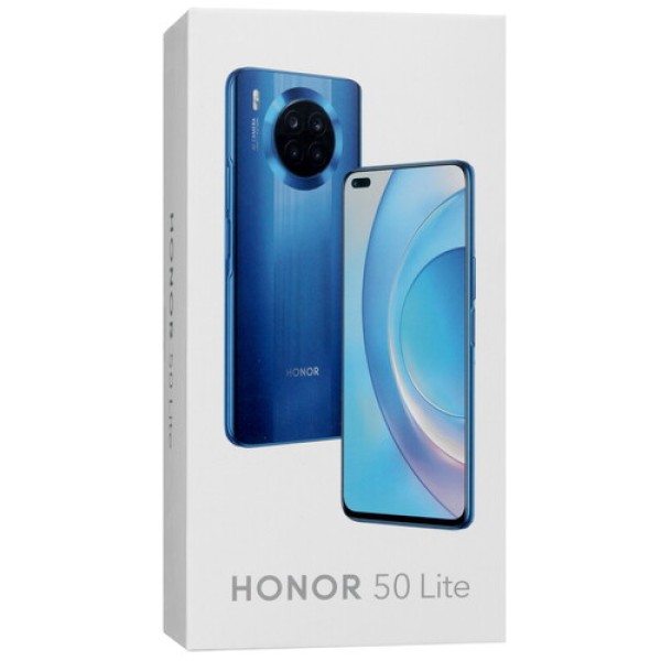 Смартфон Honor 50 lite 6/128Gb [6,67"/LTE/NFC/64+8+2+2 Mpx/4300mAh/Black]