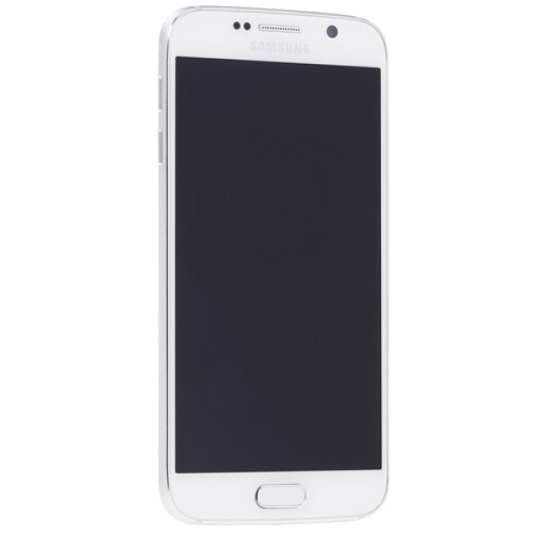 Смартфон Samsung SM-G920 Galaxy S6 5.1" 32Gb White 8x1.5Ghz/3072Mb/2560x1440/3G/LTE6/GPS/Cam16/2550mAh/Android 5.0