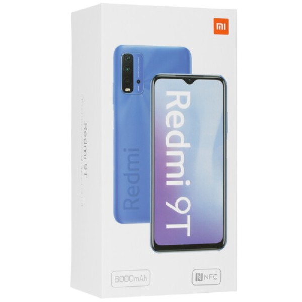 Смартфон Xiaomi Redmi 9T 4/128Gb [6,53"/LTE/NFC/Cam48Mpx/6000mAh/Twilight Blue]