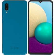 6.5" Смартфон Samsung Galaxy A02 32 ГБ синий