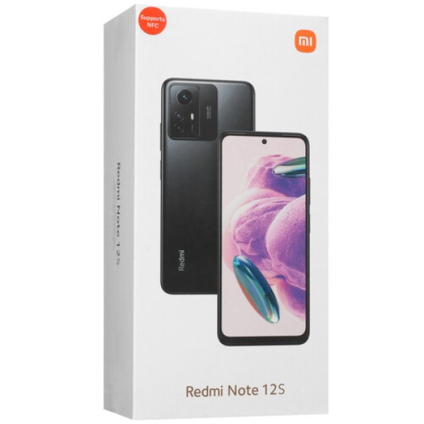 6.43" Смартфон Xiaomi Redmi Note 12S 128 ГБ черный