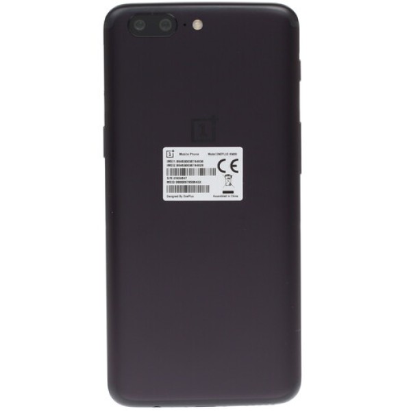 Смартфон OnePlus 5 5.5" 64Gb Grey 8x2.45Ghz/6144Mb/1920x1080/AMOLED/2SIM/GPS/LTE/Cam16+20/3300mAh/Android 7