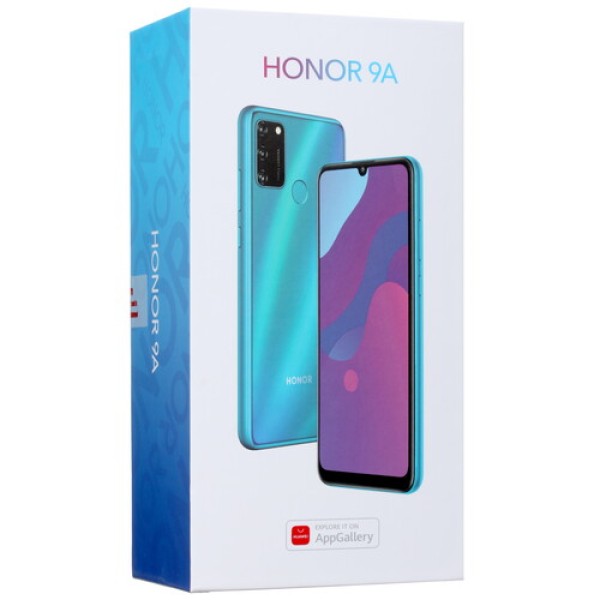 Смартфон Honor 9A 3/64Gb [6,3"/LTE/NFC/Cam13+5+2/5020mAh/Blue] Казахстан