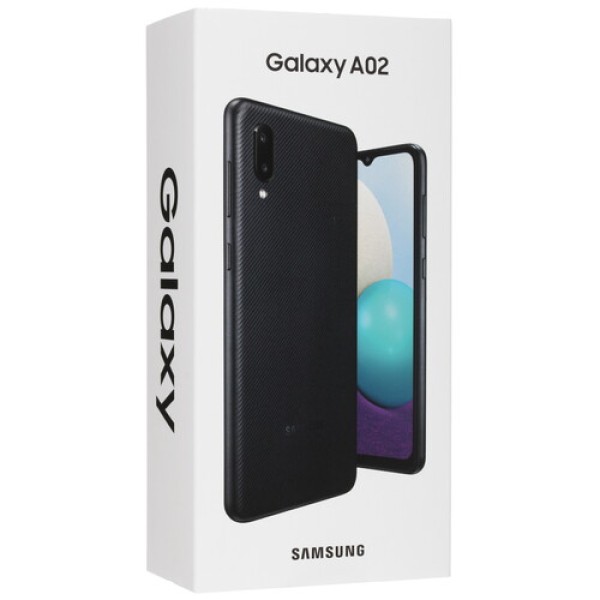 6.5" Смартфон Samsung Galaxy A02 32 ГБ черный