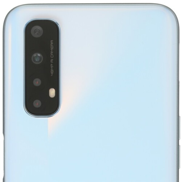 Смартфон realme 7 6.5" 128Gb White MTK Helio G95/8(2x2.05Ghz+6x2.0Ghz)/8Gb/2400x1080/2SIM/LTE/Cam48+8+2+2/5000mAh/Android 10