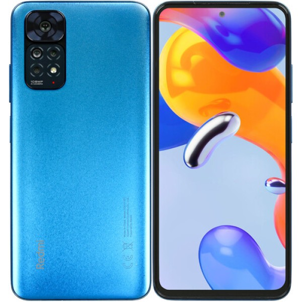 6.43" Смартфон Xiaomi Redmi Note 11S 4G 128 ГБ синий