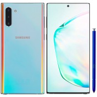 Смартфон Samsung Galaxy Note 10 6.3" 256Gb AuraGlow Exynos 9825(2x2.7Ghz+2x2.3Ghz+4x1.95Ghz)/8192Mb/3040x1440/dAMOLED/2SIM/LTE/Cam16+12+12/3500mAh/An9