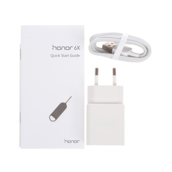 Смартфон Honor 6X Premium 5.5" 64Gb Gold 8x2.1Ghz/4096Mb/1920x1080/IPS/2SIM/LTE/Cam12+2/3340mAh/Android 6.0
