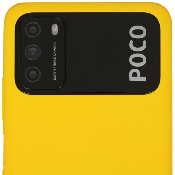 Смартфон POCO M3 4/64Gb [6,53"/LTE/Cam48Mpx/6000mAh/Yellow]