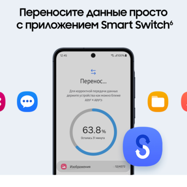 6.6" Смартфон Samsung Galaxy A55 128 ГБ синий