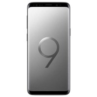 Смартфон Samsung Galaxy S9 5.8" 64Gb Grey 8(4x2,9Ghz+4x1,9Ghz)/4096Mb/2960x1440/sAMOLED/2SIM/LTE/NFC/IP68/Cam12/3000mAh/Android 8.0