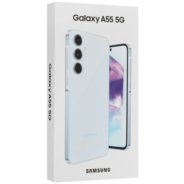6.6" Смартфон Samsung Galaxy A55 128 ГБ голубой