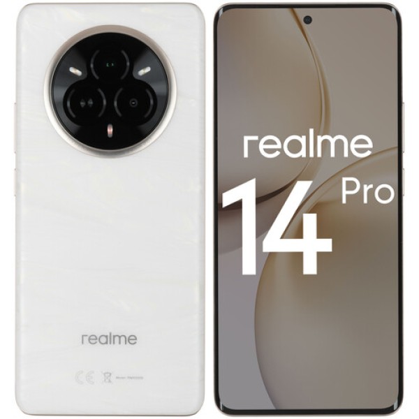 6.77" Смартфон realme 14 Pro 512 ГБ белый