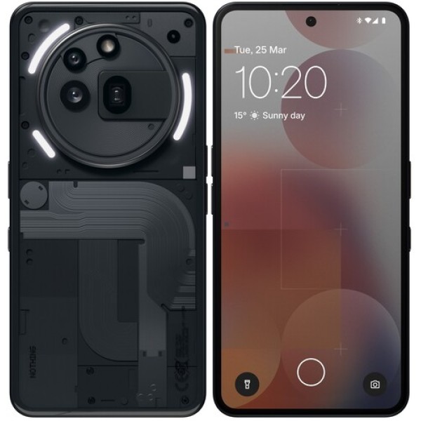 6.77" Смартфон Nothing Phone 3A Pro 256 ГБ черный
