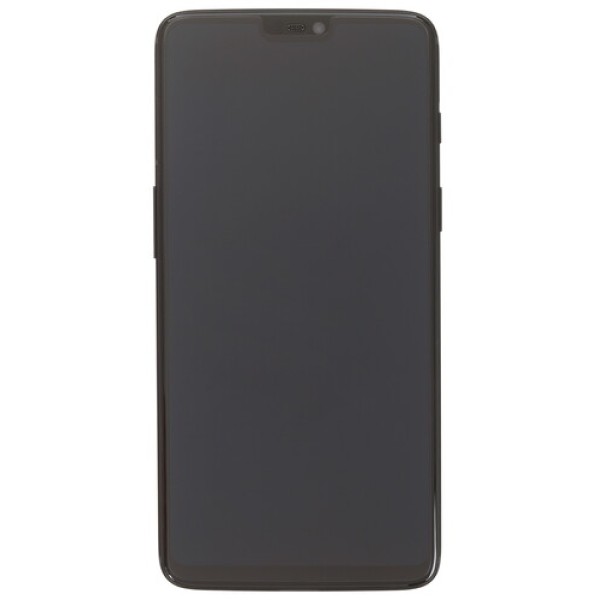 Смартфон OnePlus 6 6.3" 128Gb Midnight Black 8(4x2.8Ghz+4x1.7Ghz)/8192Mb/2280x1080/AMOLED/2SIM/GPS/LTE/NFC/Cam16+20/3300mAh/Android 8.1